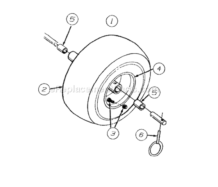 Page F Diagram and Parts List for 31AE623D401 1998 Yard Man Snow Blower